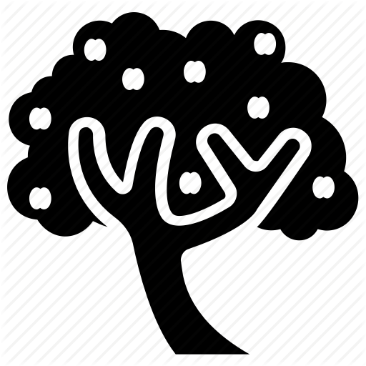 512x512 Apple Tree, Edible Fruit, Fruit Tree, Malus Pumila, Tree Icon