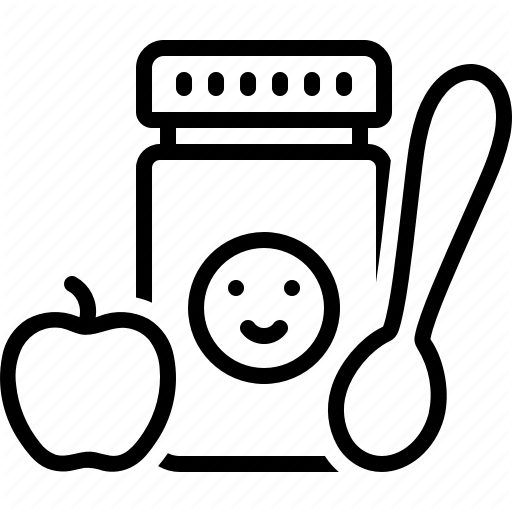 512x512 Baby Food, Crockery, Culinary, Eating, Edible, Feed, Meal Icon