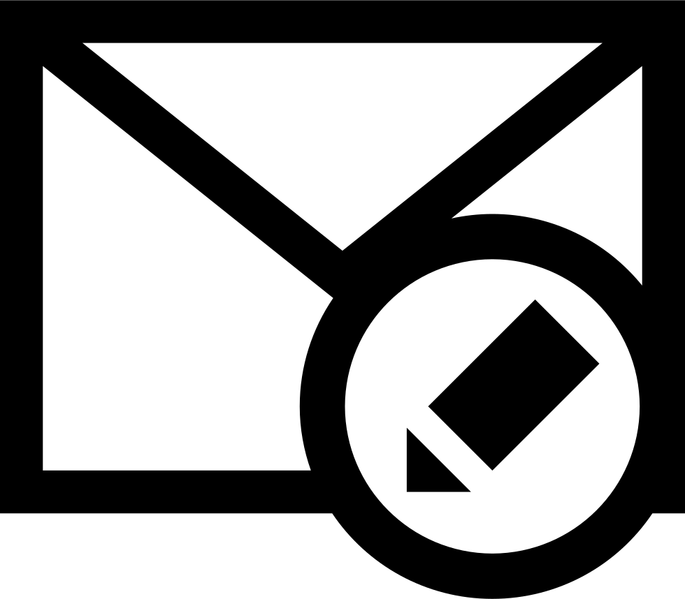 980x858 Mail Edit Button Png Icon Free Download