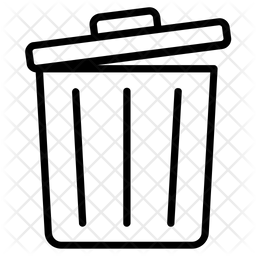 Delete Icon Of Line Style 256x256 Delete Icon Of Line Style