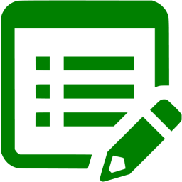 Green Edit Property Icon 256x256 Green Edit Property Icon