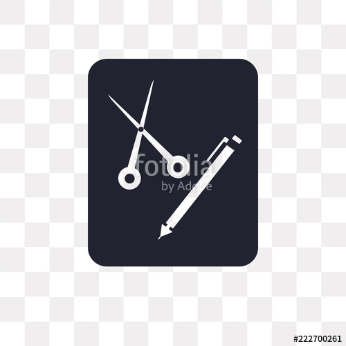 500x500 Edit Icon On Transparent Background Modern Icons Vector