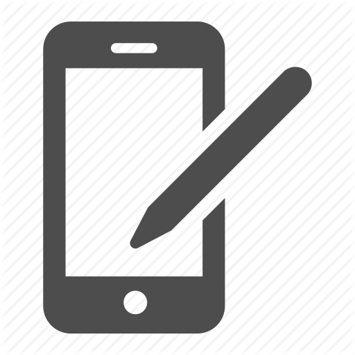 512x512 Edit, Iphone, Mobile, Pen, Phone, Telephone, Write Icon