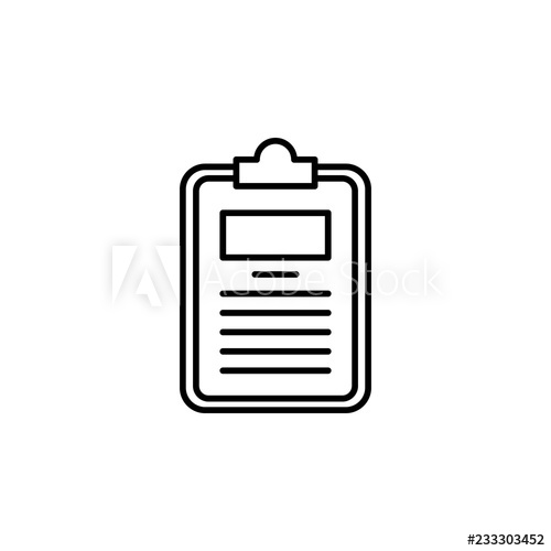 500x500 Document, Writing Icon Element Of Editorial Design Icon Thin