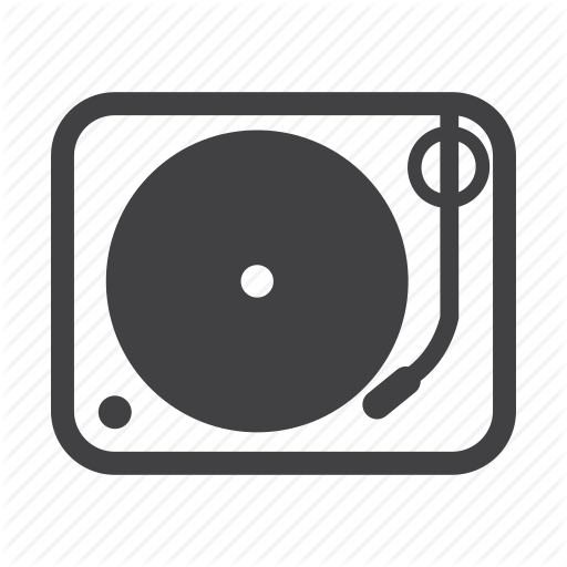 512x512 Disc Jockey, Dj, Edm, Music, Turntable Icon