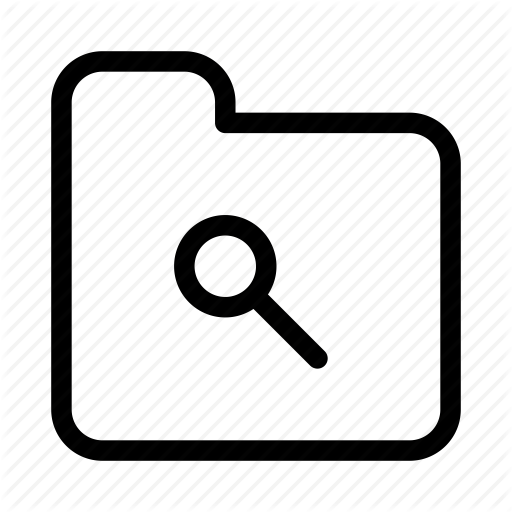 512x512 Education, Folder, Learning, Search, University Icon