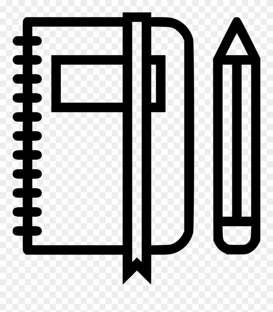 880x1006 Book Folder Pen Pencil Notebook Education Log Office