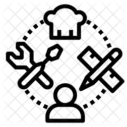 256x256 Vocational Education Icon Of Line Style