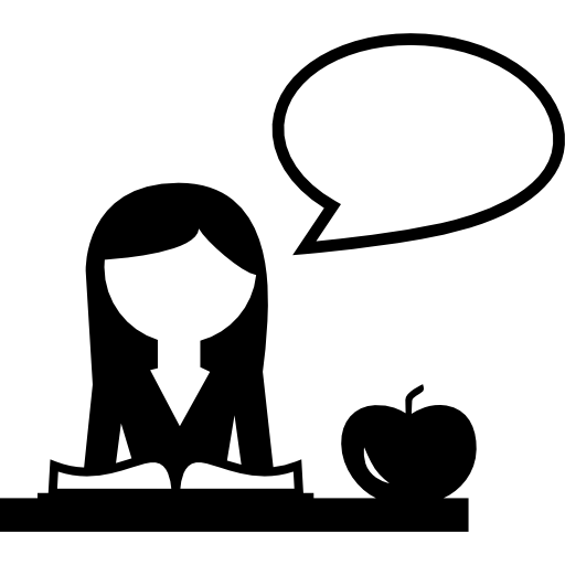 512x512 Female Teacher Reading A Book Icons Free Download