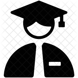 256x256 Educator Icon Of Glyph Style