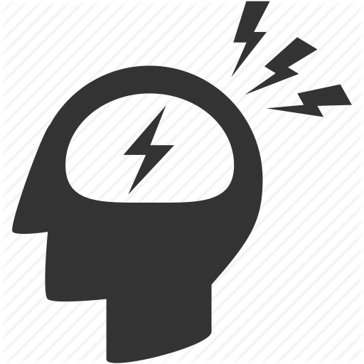 512x512 Cluster Headache, Eeg, Headache, Migraine, Nausea, Sick, Symptom Icon