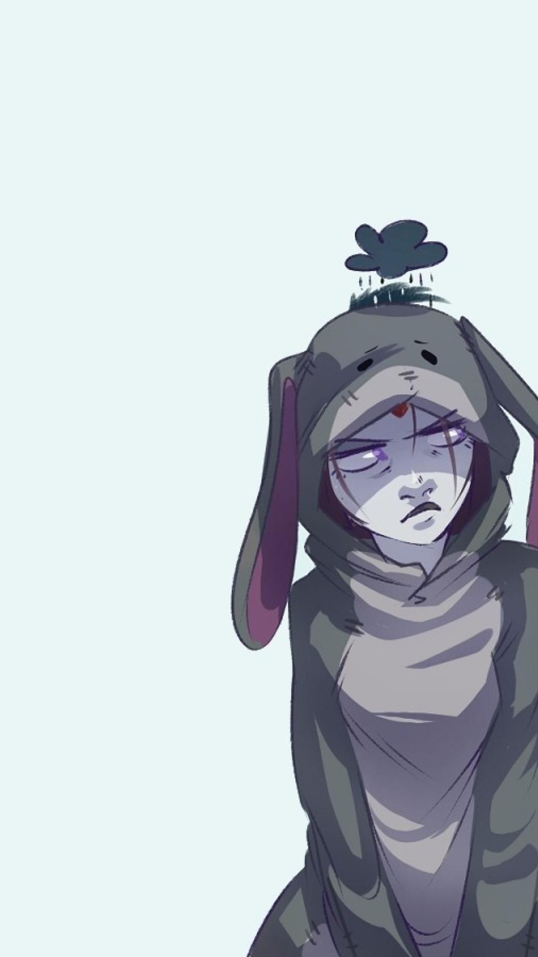 1080x1920 Eeyore Raven Starfire Teen Titans Tigger Wallpaper