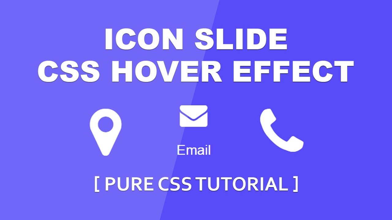 1280x720 Icon Slide Hover Effect