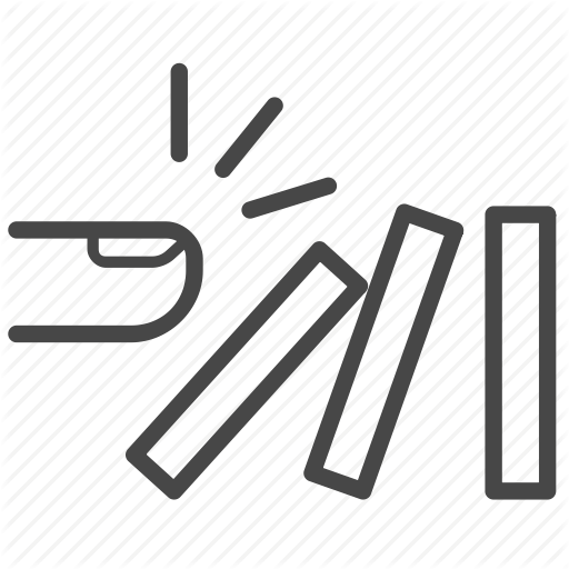 512x512 Butterfly Effect, Connection, Domino, Effect, Impact, Social Icon