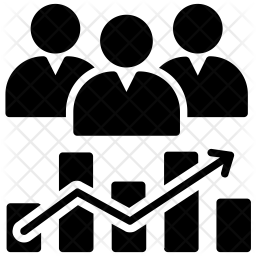 256x256 Team Efficiency Icon Of Glyph Style
