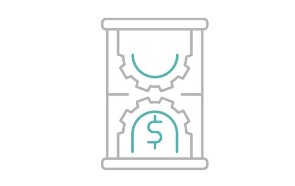 580x367 Time Efficiency Icon Graphic