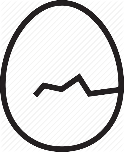 Cracked, Egg Icon 418x512 Cracked, Egg Icon