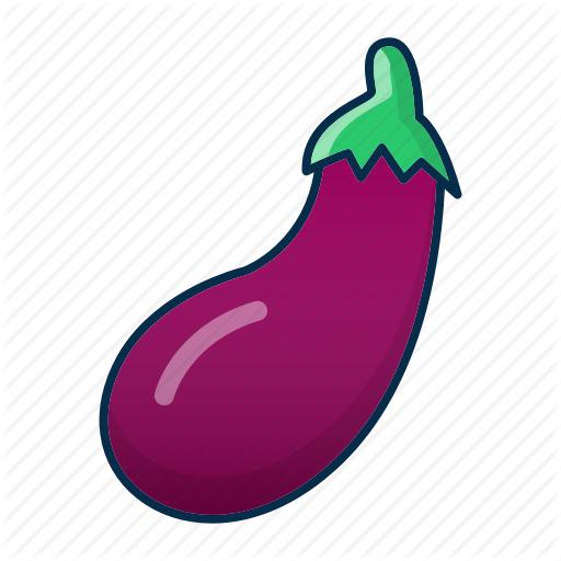 512x512 Aubergine, Brinjal, Diet, Eggplant, Vegetable Icon