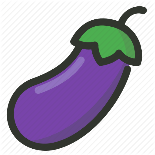 512x512 Aubergine, Brinjal, Eggplant, Food, Vegetable Icon