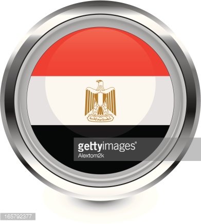 391x437 Egypt Flag Icon Premium Clipart