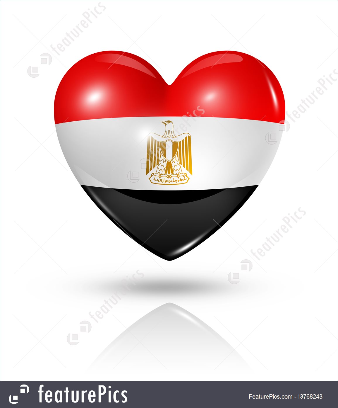 1155x1392 Illustration Of Love Egypt, Heart Flag Icon