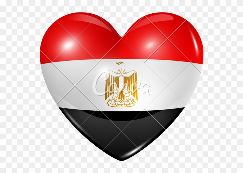 840x596 Love Egypt, Heart Flag Icon