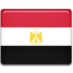 256x256 Egypt, Flag Icon