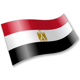 256x256 Egypt, Eg, Egy, Flag Icon Free Of Vista Flags Icons
