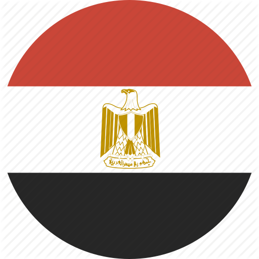 512x512 Circle, Egypt Icon