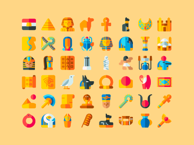 400x300 Egypt Icons