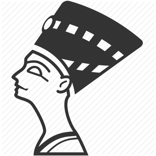 512x512 Ancient, Egypt, Egyptian, Female, History, Queen, Woman Icon