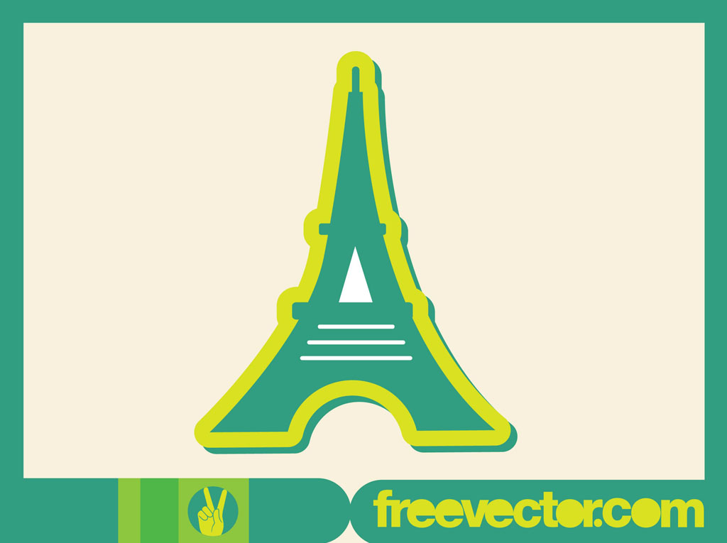 1024x765 Eiffel Tower Icon Vector Art Graphics