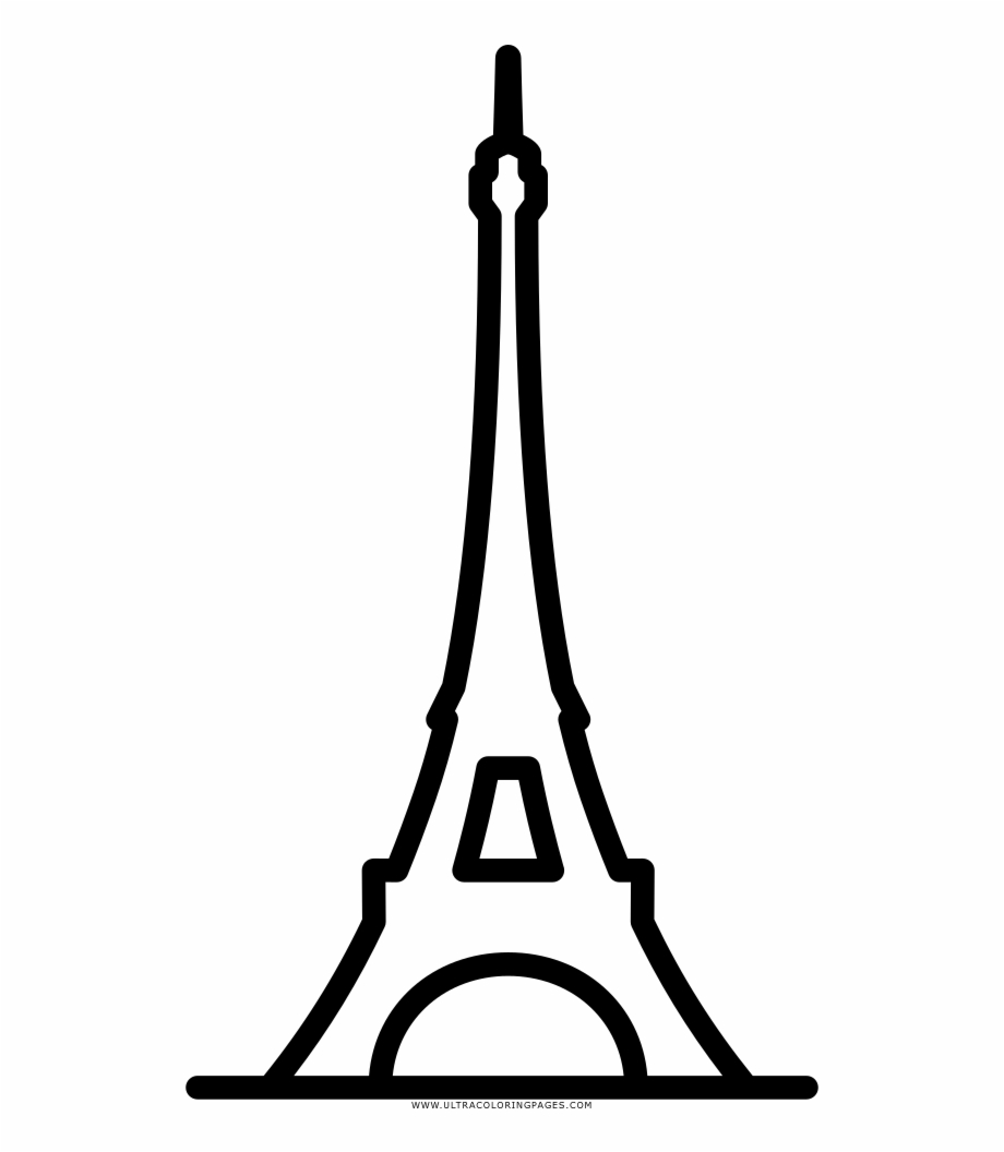 920x1056 Eiffel Tower Silhouette Png Image