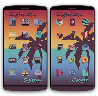 317x310 Eighties Fun Icon Pack