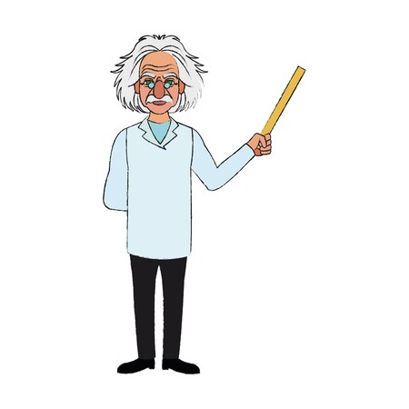 450x450 Albert Einsten Image Vector Illustration Design