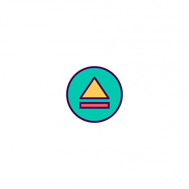 640x640 Eject Icon Design Essential Icon Vector Design, Logo, Eject