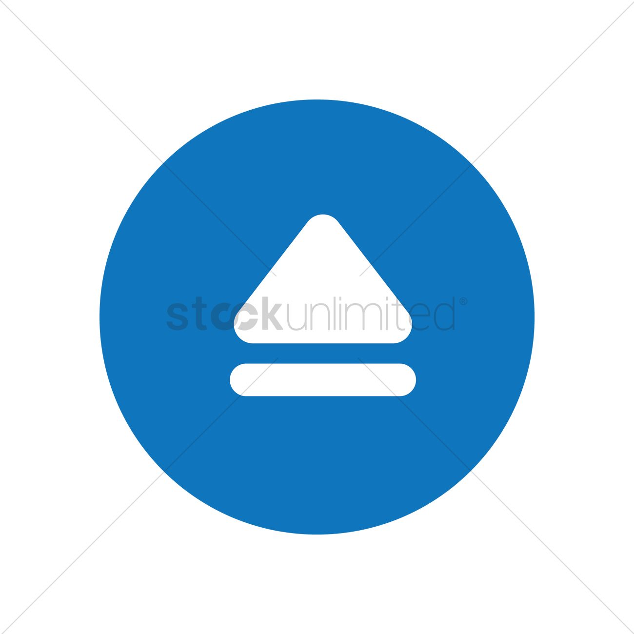 1300x1300 Eject Icon Vector Image