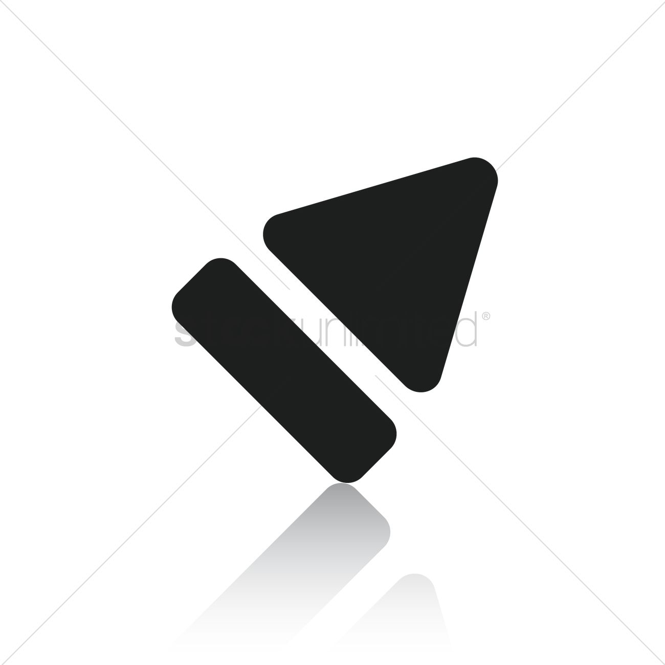 1300x1300 Eject Icon Vector Image