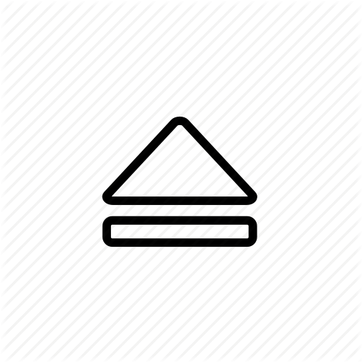 512x512 Eject, Eject Button, Eject Icon, Eject Sign, Eject Symbol Icon