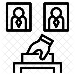 256x256 Election Icon Of Line Style