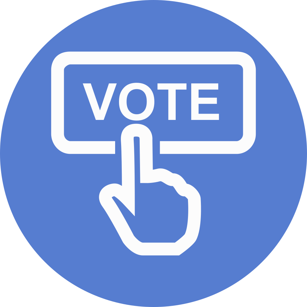 1024x1024 Election Vote Icon Circle Blue Election Iconset Icon Archive