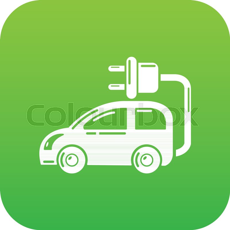 Electric Car Icon at Vectorified.com | Collection of Electric Car Icon ...