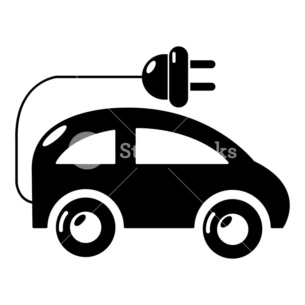 Modern Electric Car Icon Simple Illustration Of Electric Car 1000x1000 Modern Electric Car Icon Simple Illustration Of Electric Car