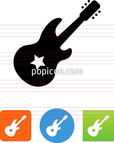 Electric Guitar Icon 400x504 Electric Guitar Icon