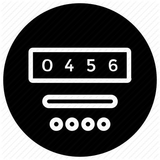 512x512 Electric Meter, Electrical Meter, Electricity Meter, Electricity