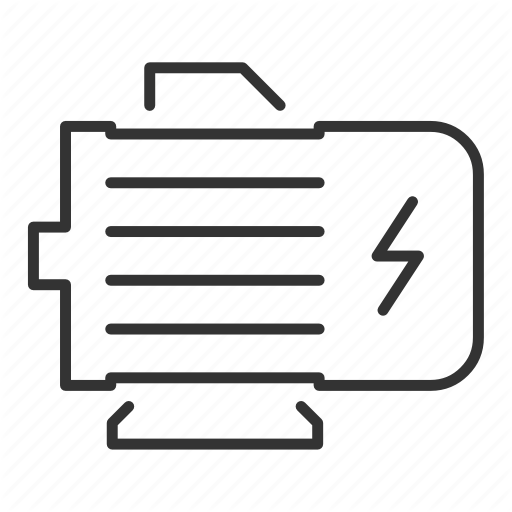 512x512 Electric, Engine, Ev, Motor Icon