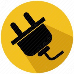 256x256 Electric Plug Icon