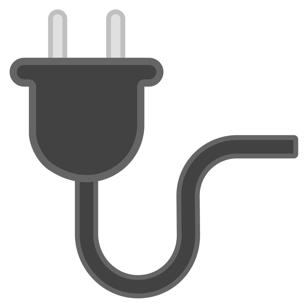 1024x1024 Electric Plug Icon Noto Emoji Objects Iconset Google