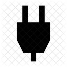 256x256 Electrical Plug Icon Of Glyph Style