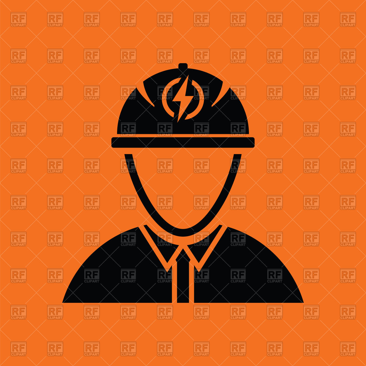 1200x1200 Electric Engineer Icon Vector Image Of Signs, Symbols, Maps